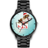 Borzoi Dog Washington Christmas Special Wrist Watch