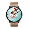 Borzoi Dog Washington Christmas Special Wrist Watch
