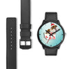 Borzoi Dog Washington Christmas Special Wrist Watch