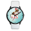 Borzoi Dog Washington Christmas Special Wrist Watch