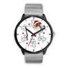 Borzoi Dog Georgia Christmas Special Wrist Watch