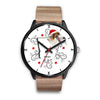 Borzoi Dog Georgia Christmas Special Wrist Watch
