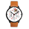 Borzoi Dog Georgia Christmas Special Wrist Watch