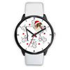 Borzoi Dog Georgia Christmas Special Wrist Watch