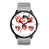 Japanese Chin Love Print Christmas Special Wrist Watch