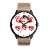 Japanese Chin Love Print Christmas Special Wrist Watch