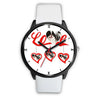 Japanese Chin Love Print Christmas Special Wrist Watch
