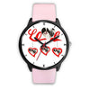 Japanese Chin Love Print Christmas Special Wrist Watch