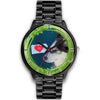 Siberian Husky Dog Christmas Pennsylvania Christmas Special Wrist Watch