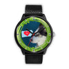 Siberian Husky Dog Christmas Pennsylvania Christmas Special Wrist Watch