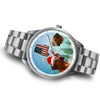 Rhodesian Ridgeback Alabama Christmas Special Wrist Watch