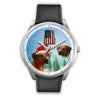 Rhodesian Ridgeback Alabama Christmas Special Wrist Watch