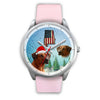 Rhodesian Ridgeback Alabama Christmas Special Wrist Watch