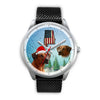 Rhodesian Ridgeback Alabama Christmas Special Wrist Watch