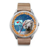 Cute Weimaraner Dog Pennsylvania Christmas Special Wrist Watch