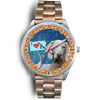 Cute Weimaraner Dog Pennsylvania Christmas Special Wrist Watch