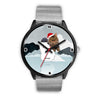 Cute Maine Coon Cat Georgia Christmas Special Wrist Watch