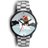 Cute Maine Coon Cat Georgia Christmas Special Wrist Watch