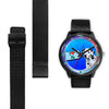 Dalmatian Dog On Blue Pennsylvania Christmas Special Wrist Watch