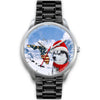 Siberian Husky Florida Christmas Special Wrist Watch