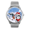 Siberian Husky Florida Christmas Special Wrist Watch