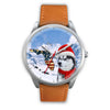 Siberian Husky Florida Christmas Special Wrist Watch
