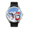 Siberian Husky Florida Christmas Special Wrist Watch