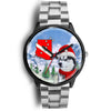 Siberian Husky Arizona Christmas Special Wrist Watch