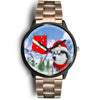 Siberian Husky Arizona Christmas Special Wrist Watch