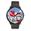Siberian Husky Arizona Christmas Special Wrist Watch