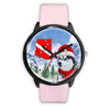Siberian Husky Arizona Christmas Special Wrist Watch