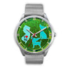 Cute Chihuahua Dog Art New Jersey Christmas Special Wrist Watch