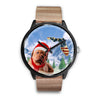 Bordeaux Mastiff Florida Christmas Special Wrist Watch