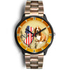 Basset Hound Dog New Jersey Christmas Special Wrist Watch