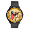 Basset Hound Dog New Jersey Christmas Special Wrist Watch
