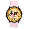 Basset Hound Dog New Jersey Christmas Special Wrist Watch