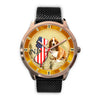 Basset Hound New Jersey Christmas Special Rose Gold Wrist Watch