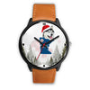 Siberian Husky Dog Minnesota Christmas Special Wrist Watch