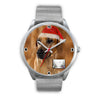 Rhodesian Ridgeback Dog Colorado Christmas Special Wrist Watch
