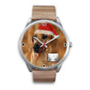 Rhodesian Ridgeback Dog Colorado Christmas Special Wrist Watch