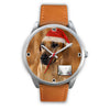 Rhodesian Ridgeback Dog Colorado Christmas Special Wrist Watch