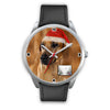 Rhodesian Ridgeback Dog Colorado Christmas Special Wrist Watch