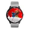 Rhodesian Ridgeback Dog Minnesota Christmas Special Wrist Watch