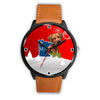 Rhodesian Ridgeback Dog Minnesota Christmas Special Wrist Watch