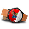 Rhodesian Ridgeback Dog Minnesota Christmas Special Wrist Watch