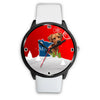 Rhodesian Ridgeback Dog Minnesota Christmas Special Wrist Watch