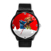 Rhodesian Ridgeback Dog Minnesota Christmas Special Wrist Watch