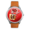 Basset Hound Iowa Christmas Special Wrist Watch