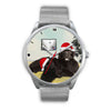 Newfoundland Dog Colorado Christmas Special Wrist Watch