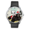 Newfoundland Dog Colorado Christmas Special Wrist Watch